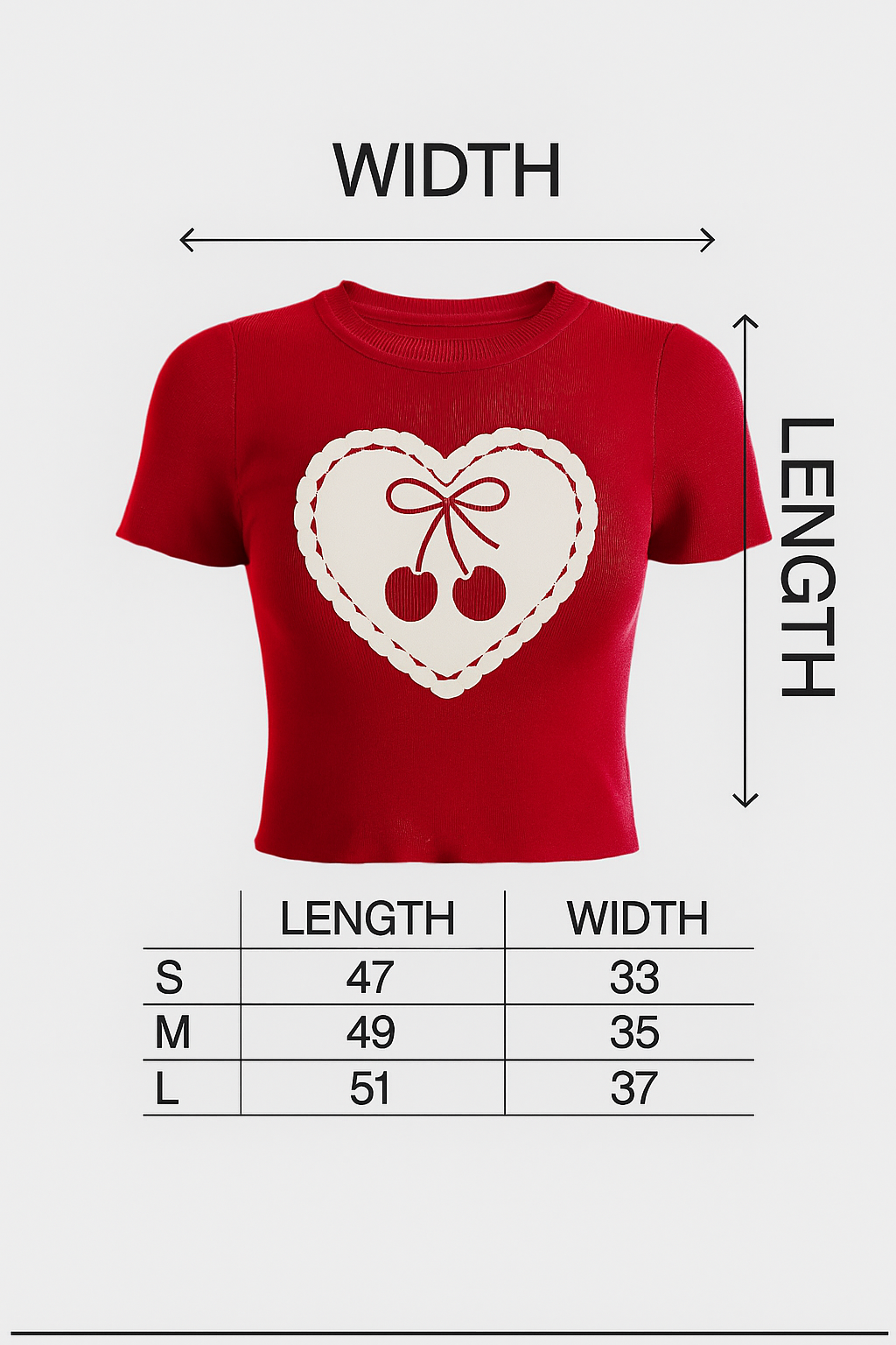 Cherry crush tee