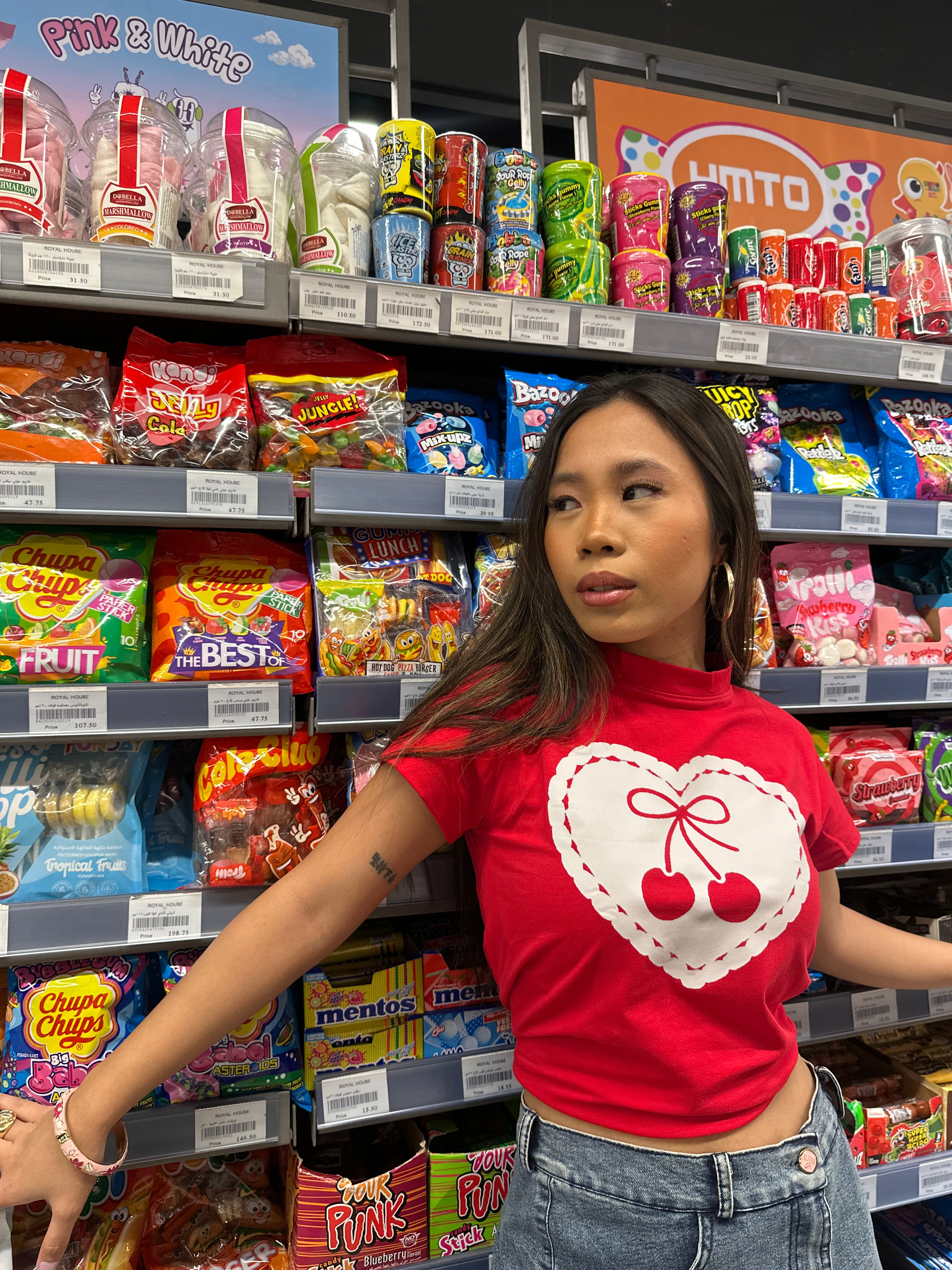 Cherry crush tee